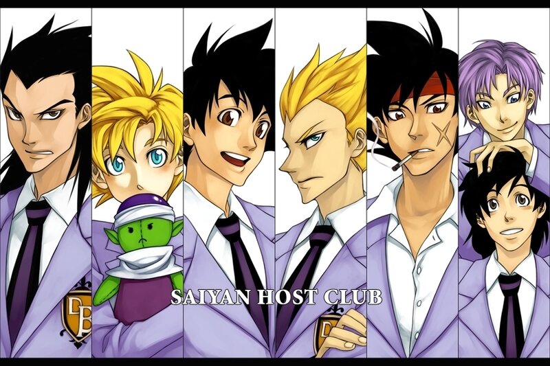 Anime Characters in Suits — Purple