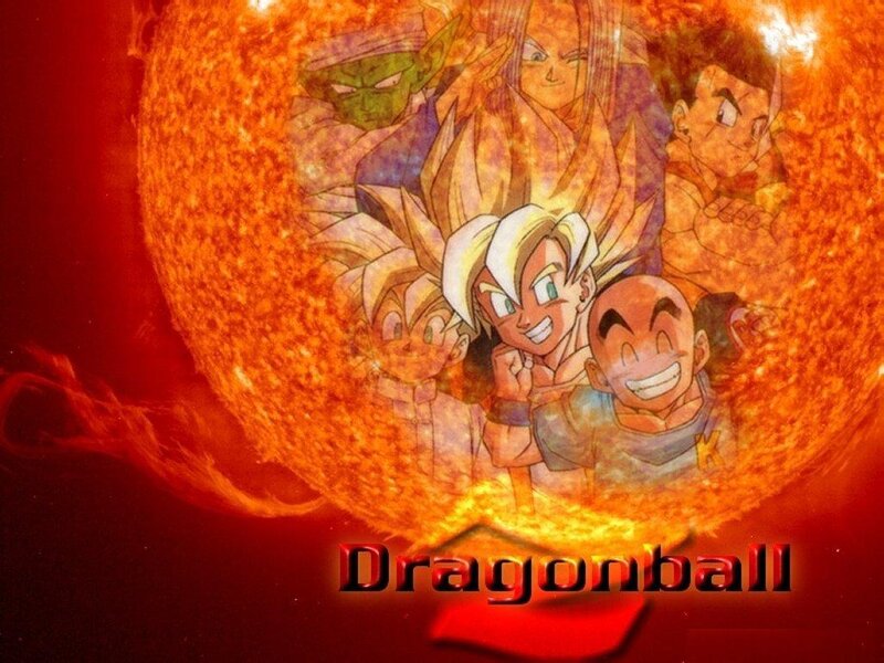 Anime Characters in Sun