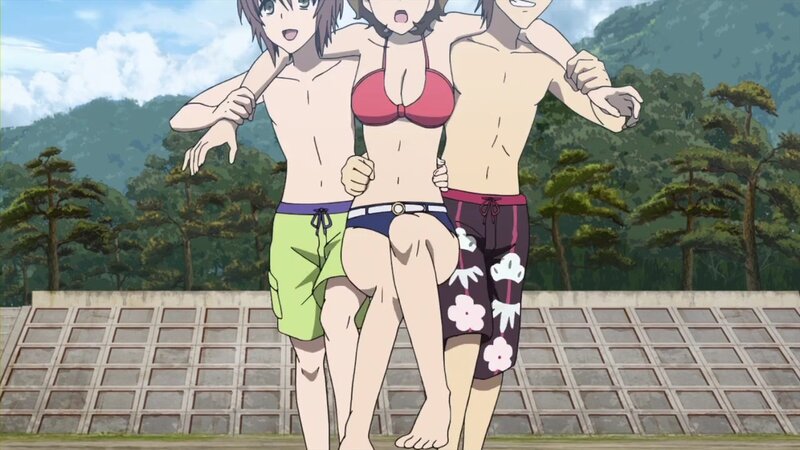 anime characters in swimsuits