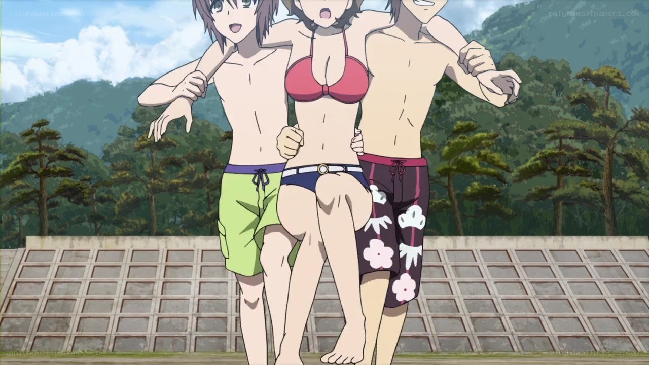 anime characters in swimsuits