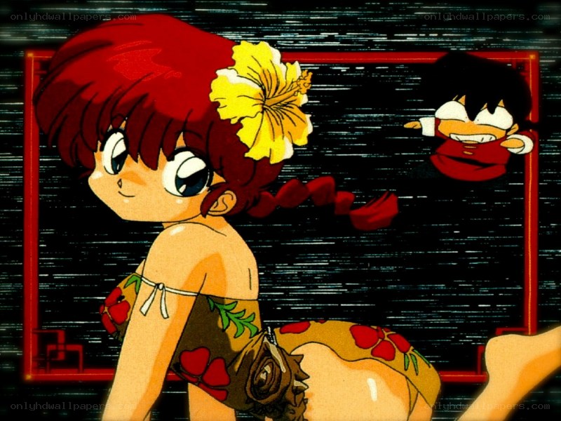 Anime characters in swimsuits