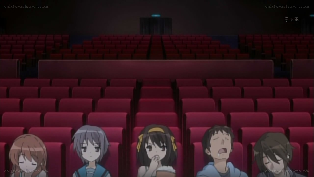 anime characters in theater