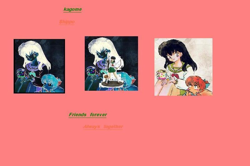 Anime Characters in Three Panels