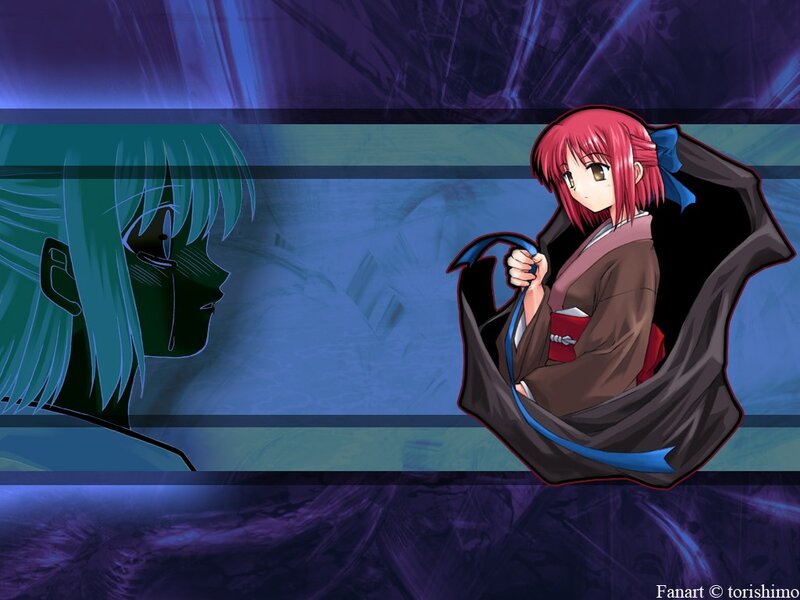 anime characters in traditional attire