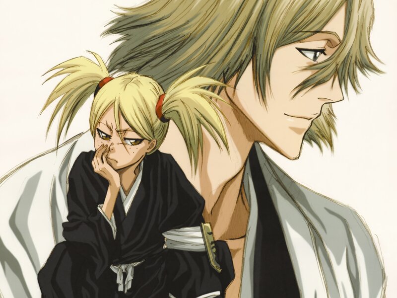 anime characters in traditional attire