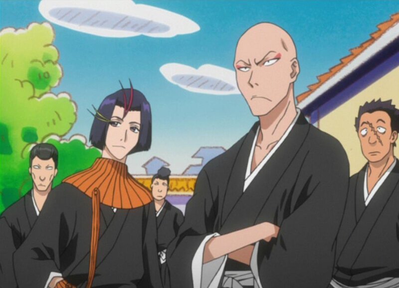 anime characters in traditional clothing