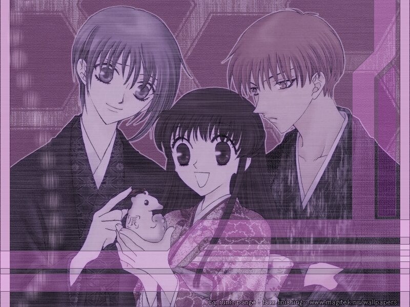 anime characters in traditional clothing