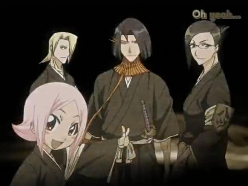 Anime Characters in Traditional Clothing — Black