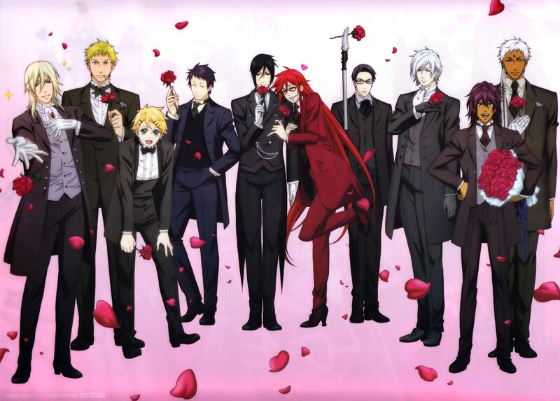 anime characters in tuxedos