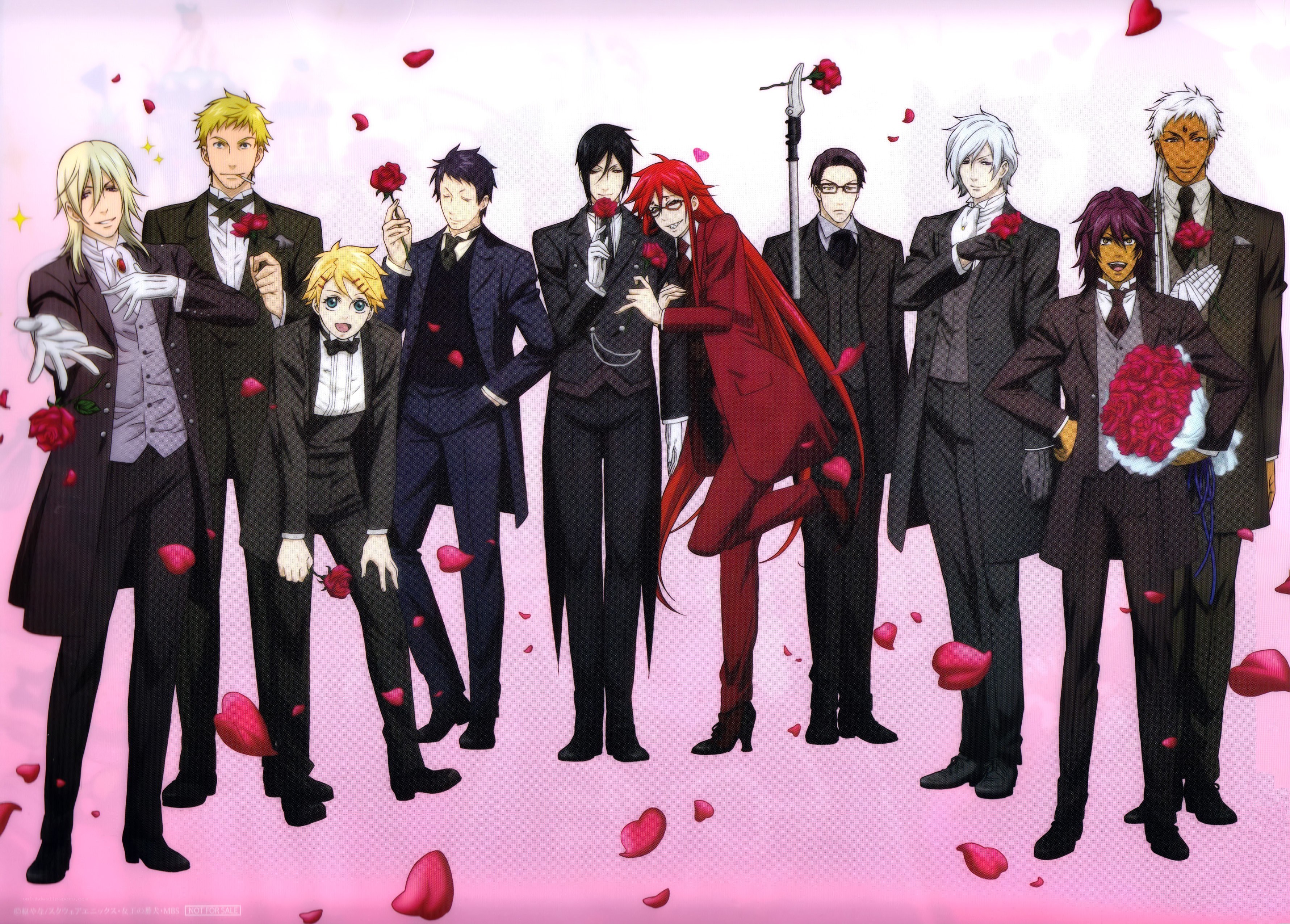 anime characters in tuxedos