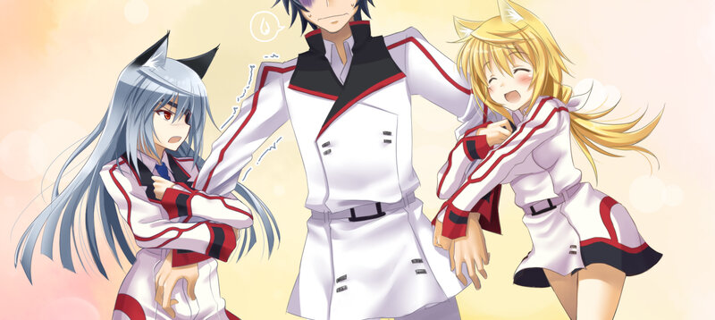 anime characters in uniform