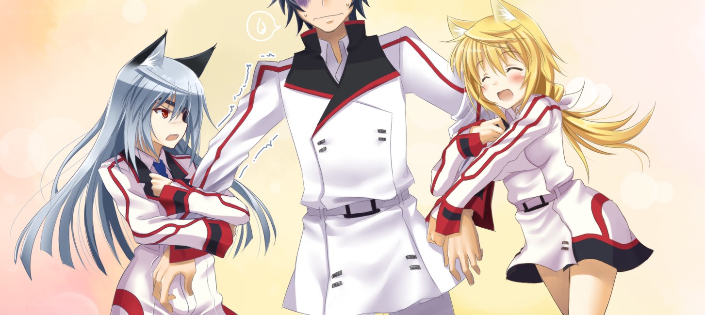 anime characters in uniform