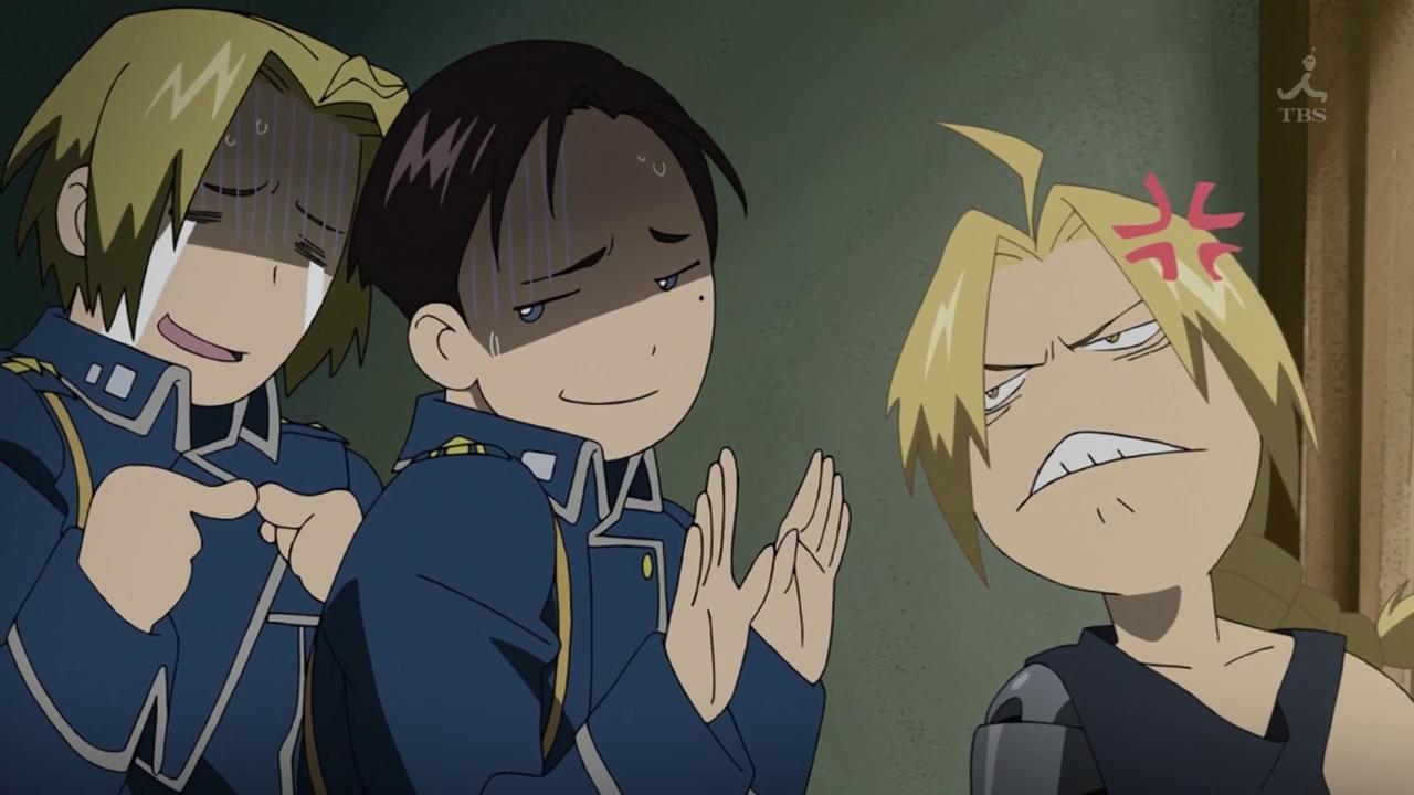 anime characters in uniform