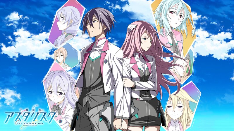 Anime Characters in Uniform — Blue, Dramatic, Afternoon, Uniforms