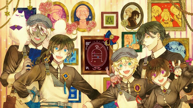 Anime Characters in Uniform — Brown, Cheerful