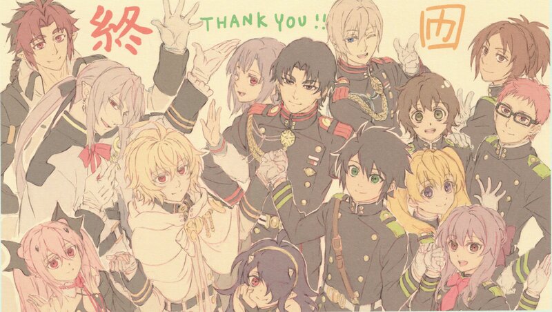 Anime Characters in Uniform — Brown, Friendly