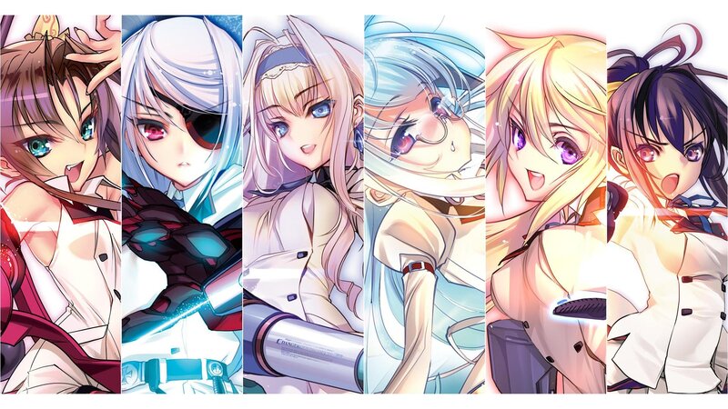 Anime Characters in Uniform — White, Dramatic, Uniforms