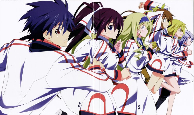 Anime Characters in Uniform — White, Dynamic, Uniforms