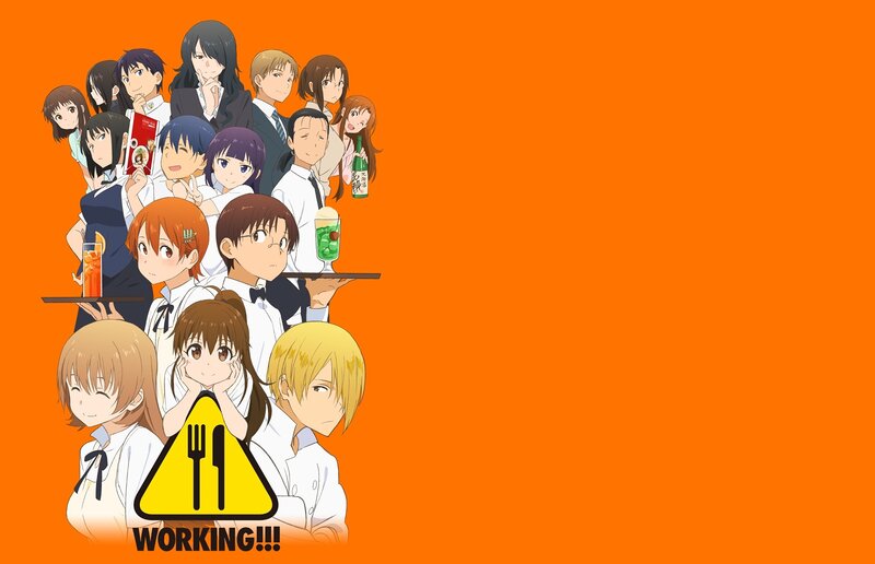 Anime Characters in Uniforms — Orange