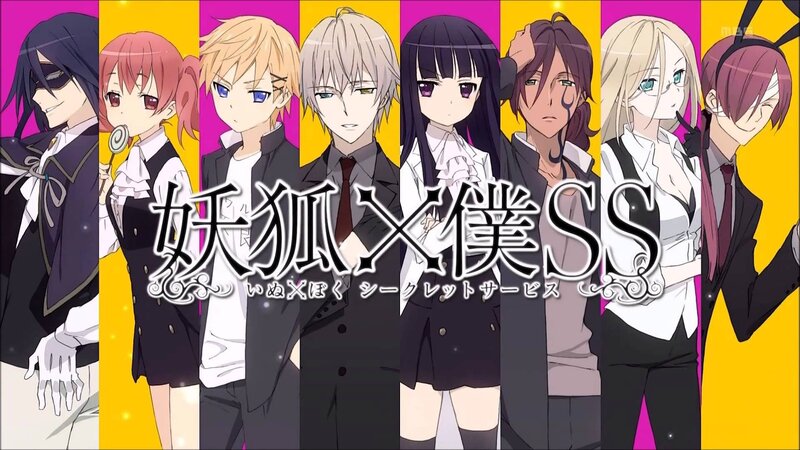 Anime Characters in Uniforms — Yellow, Dramatic