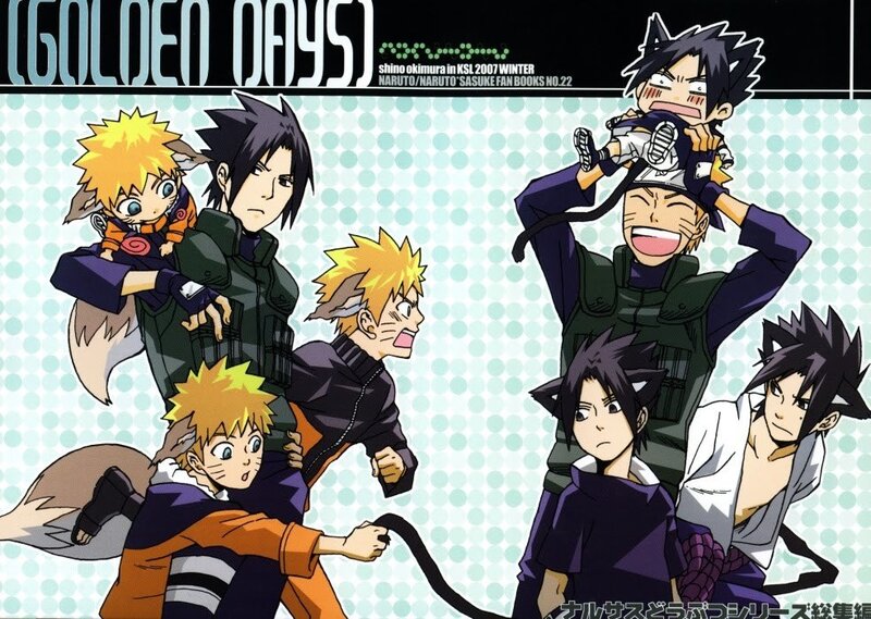 Anime Characters in Various Forms