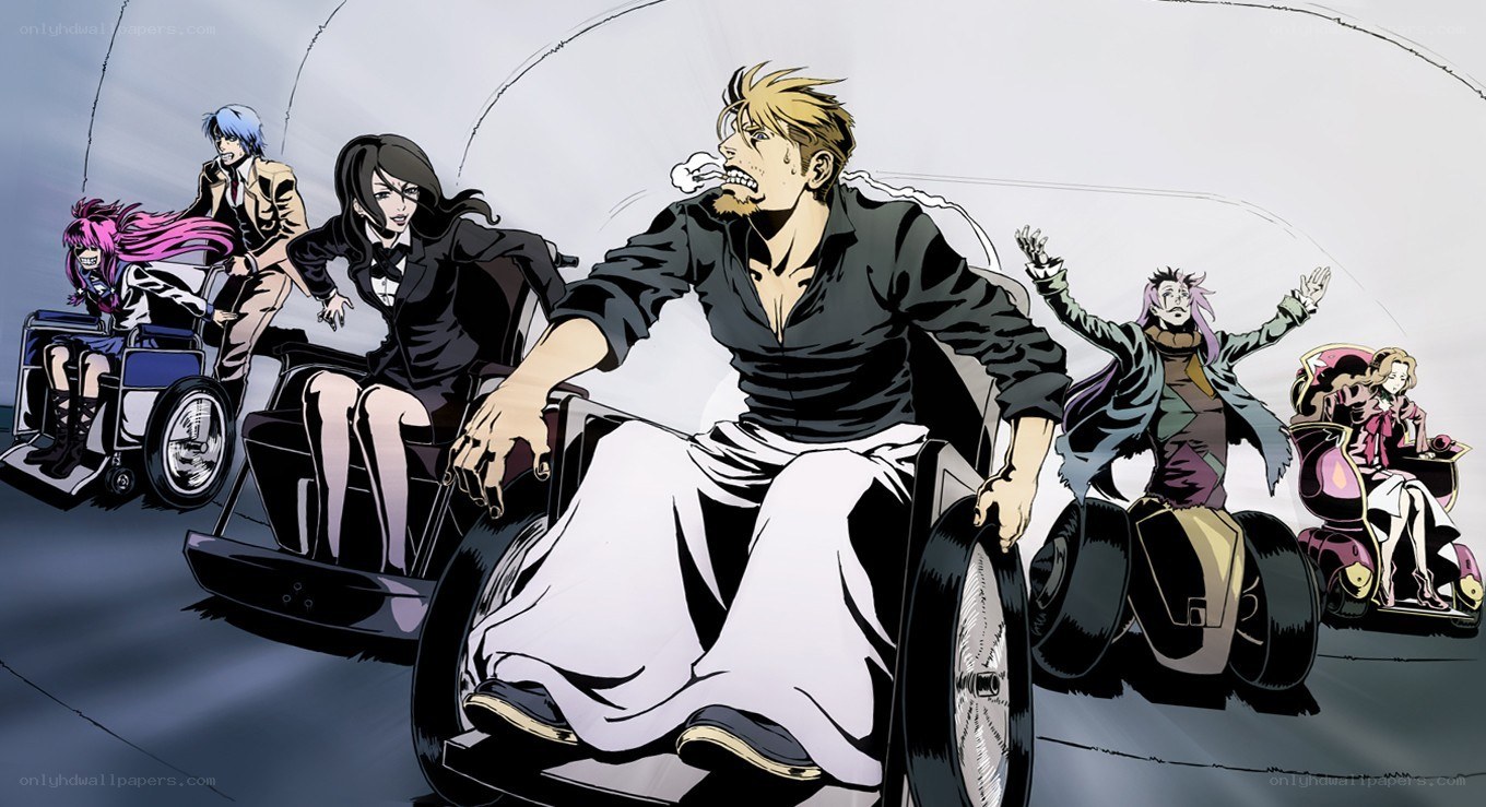 anime characters in wheelchairs