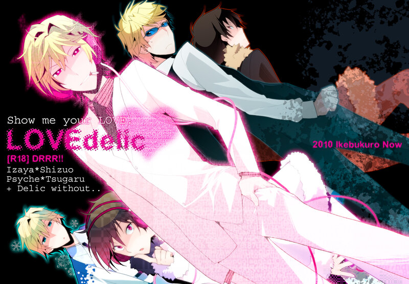 Anime Characters in White Suits — Pink