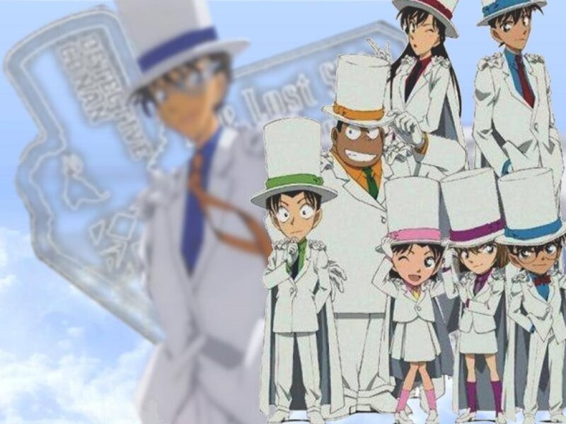 Anime Characters in White Suits — Playful