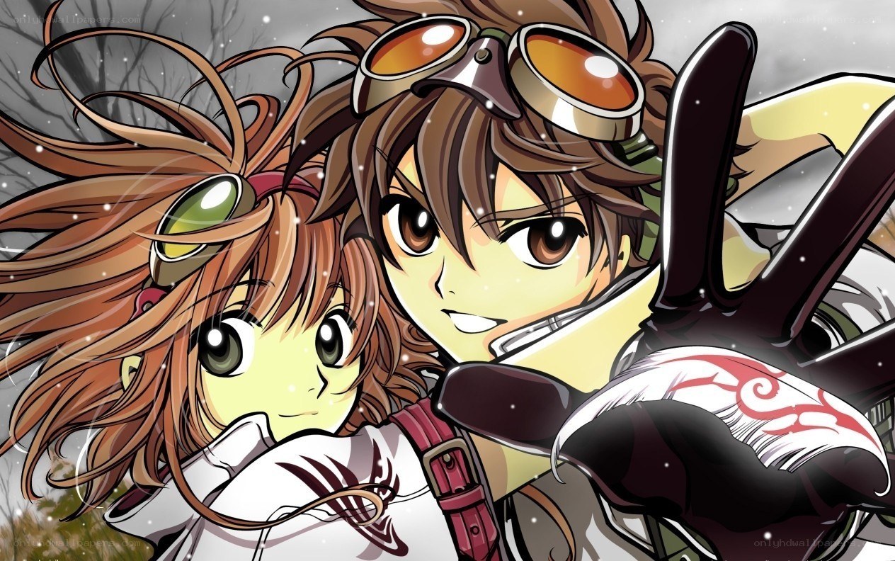 anime characters in winter