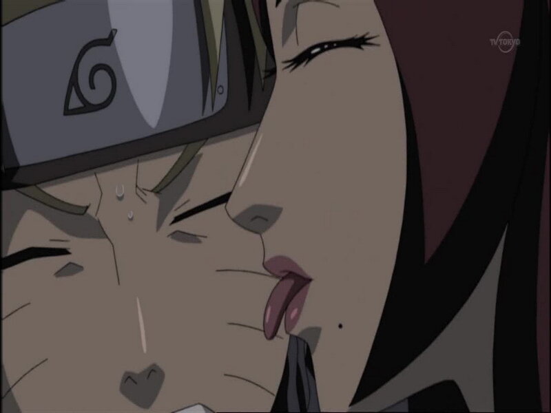 anime characters kissing