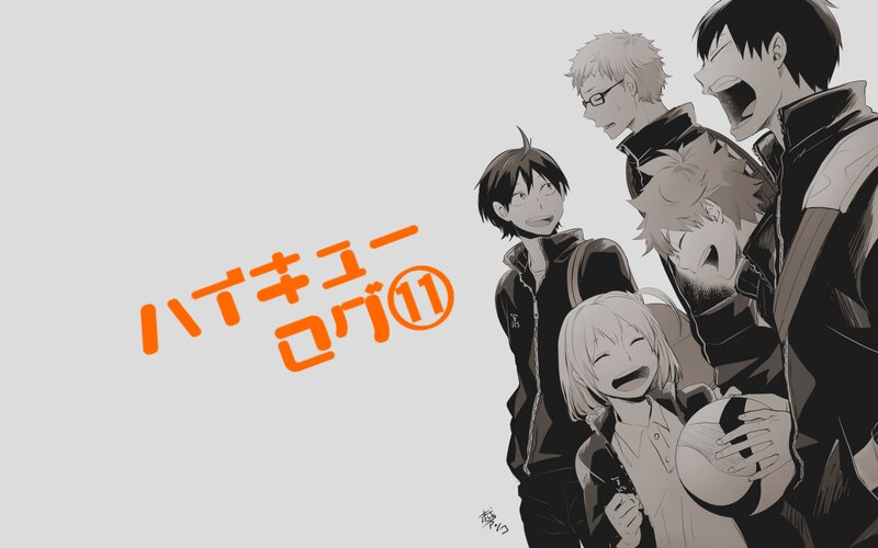 Anime Characters Laughing — Gray