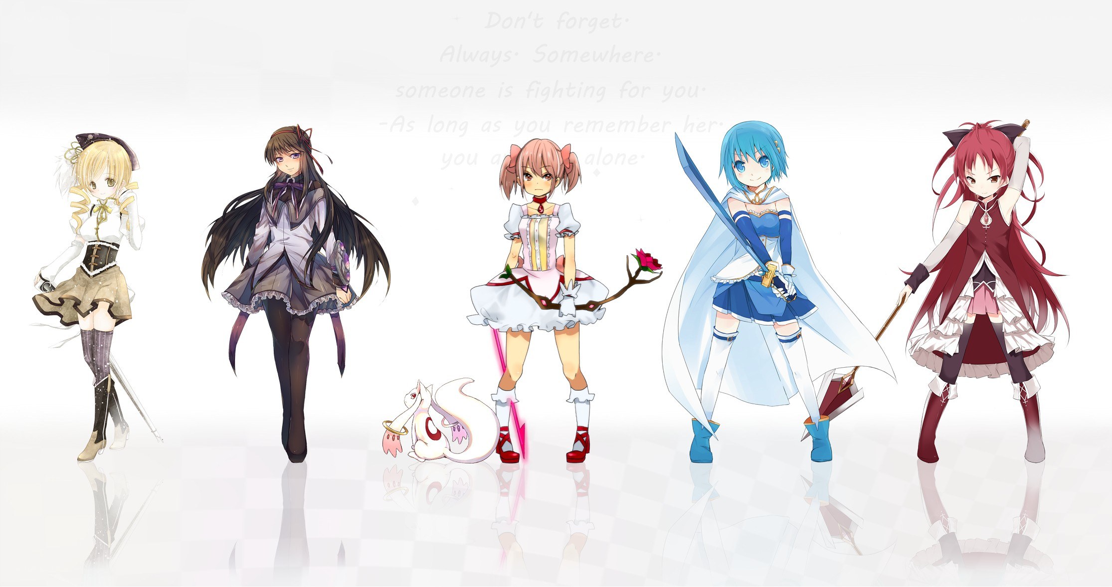 anime characters lineup