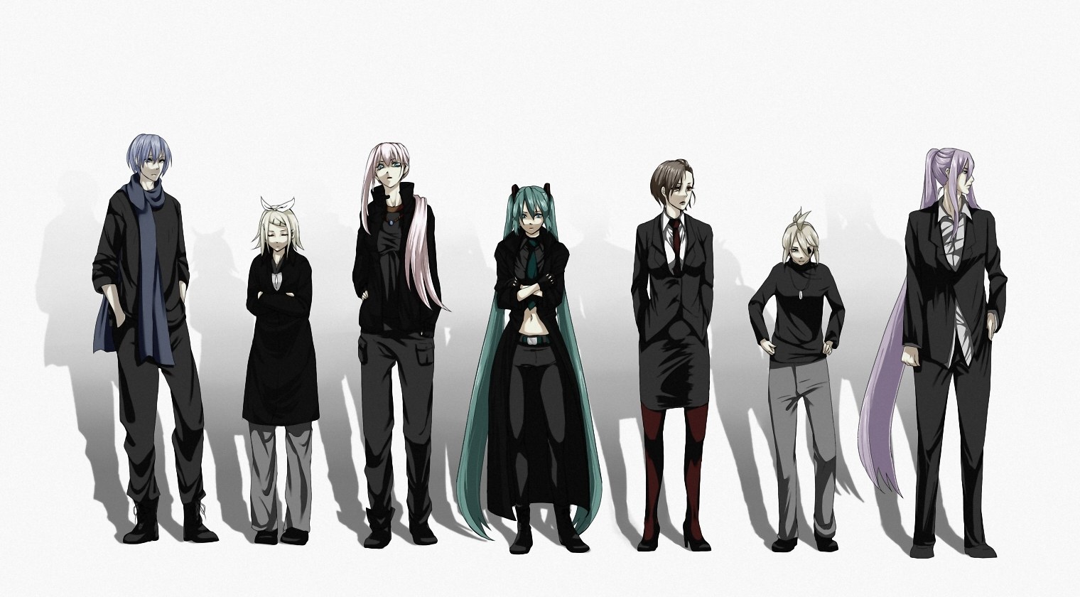 anime characters lineup