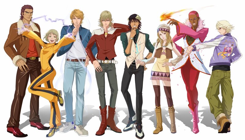 anime characters lineup