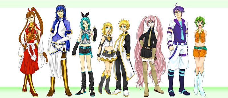 anime characters lineup