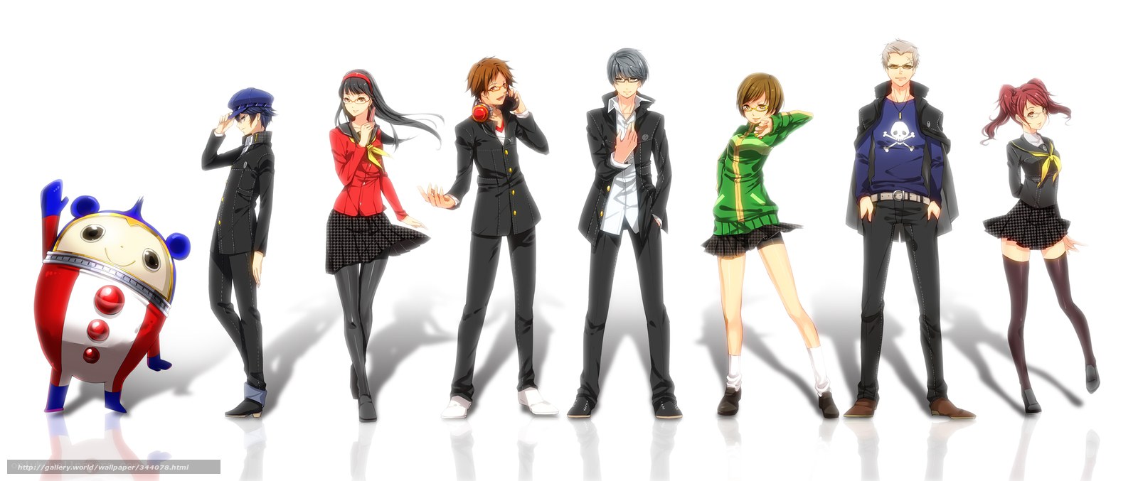 anime characters lineup