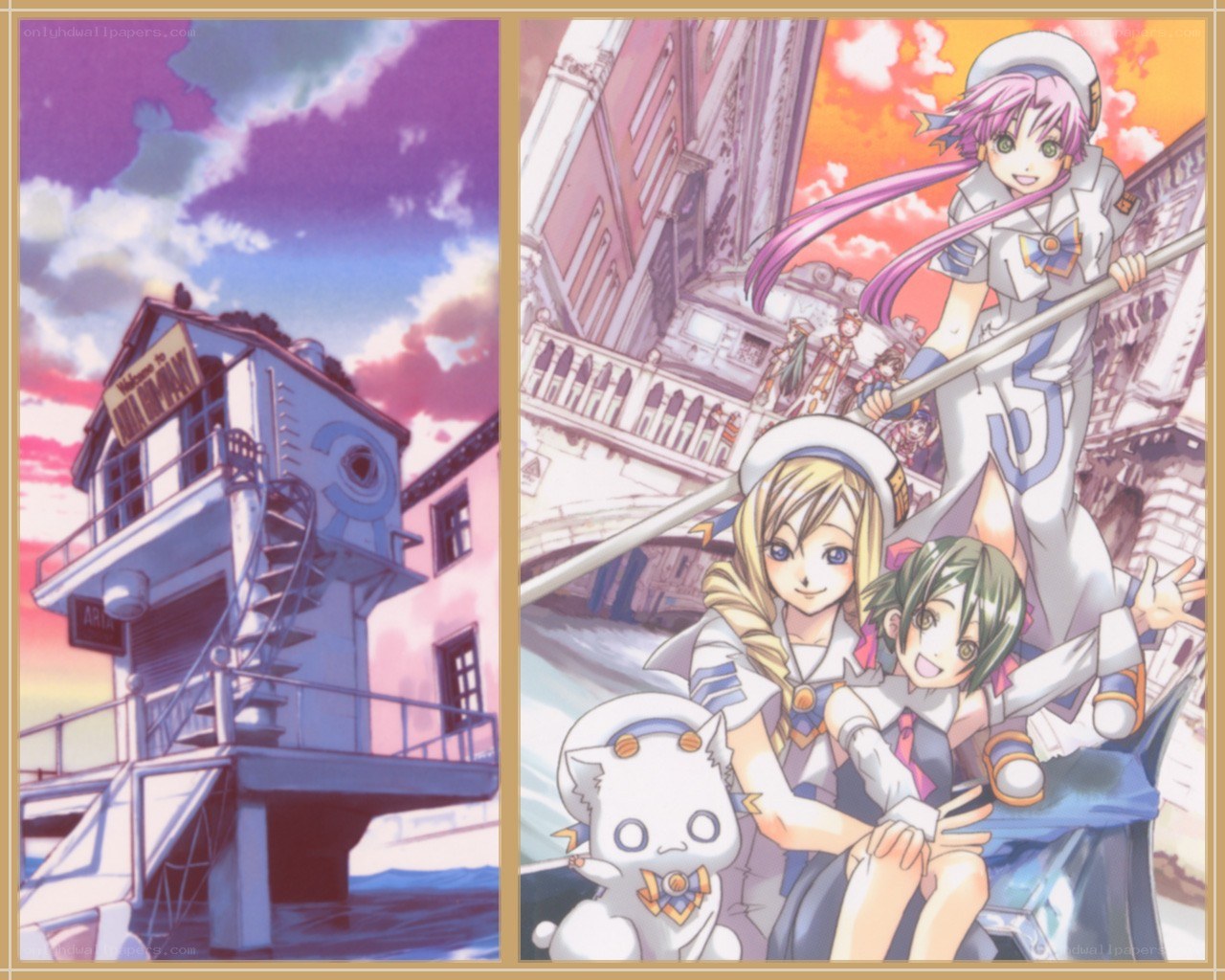 anime characters on a boat