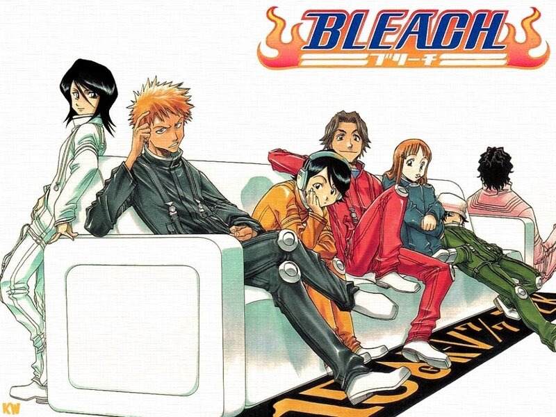 Anime Characters on a Couch
