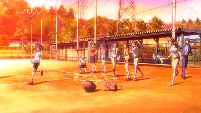 Anime Characters on a Field
