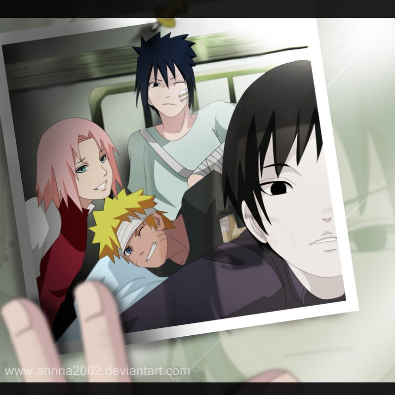 Anime Characters on a Photo — White
