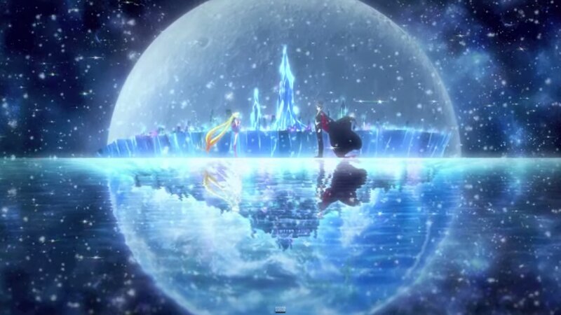 Anime Characters on a Platform