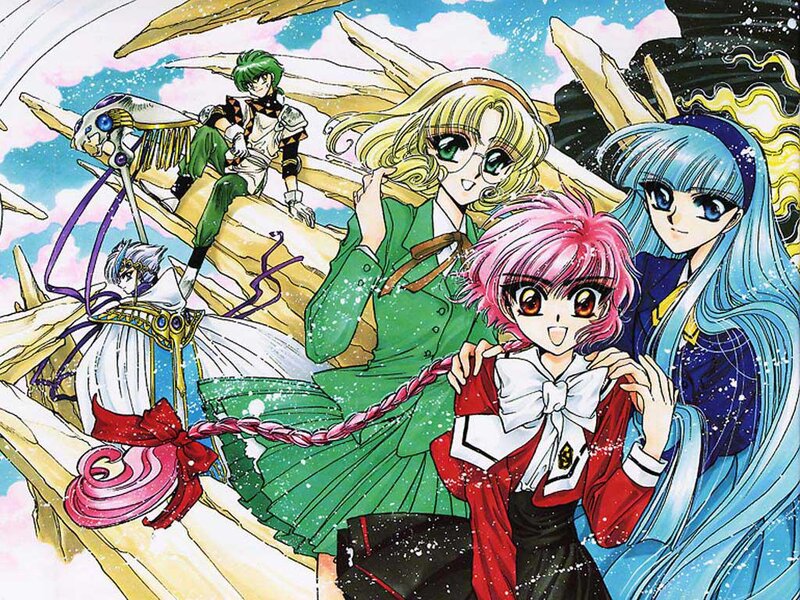 Anime Characters on a Ship — Blue, Dramatic, Manga