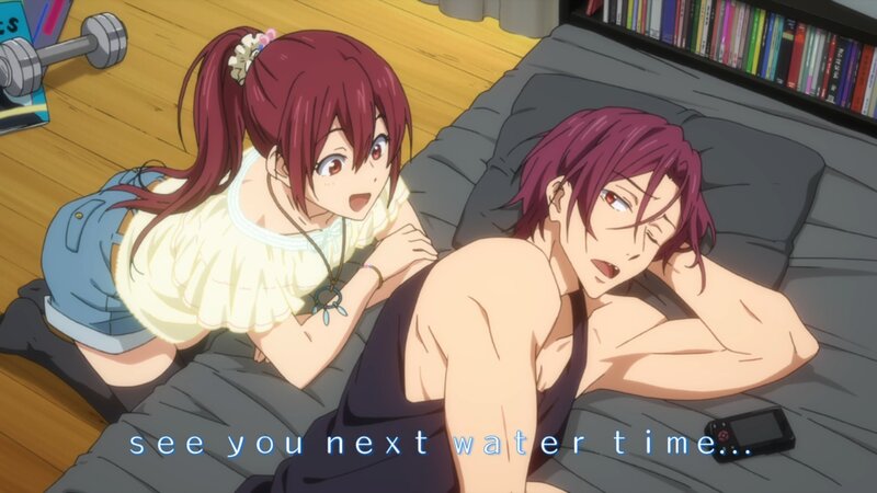 Anime Characters on Bed