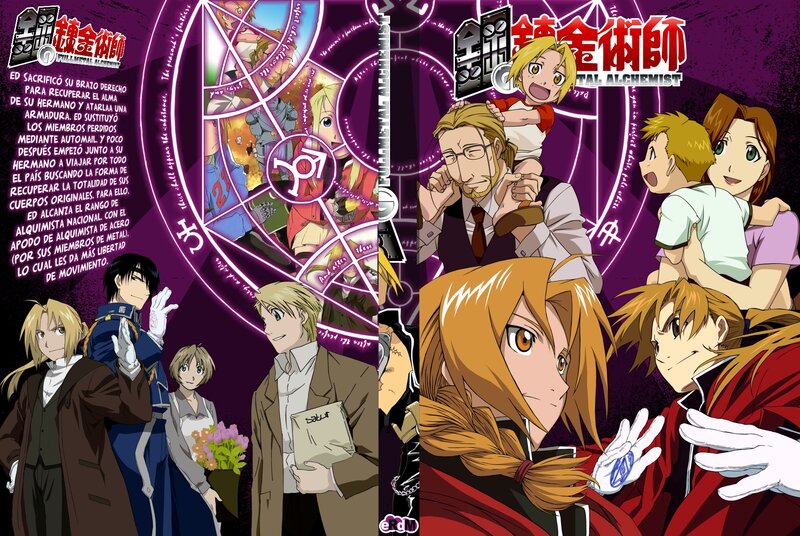 Anime Characters on Cover — Purple