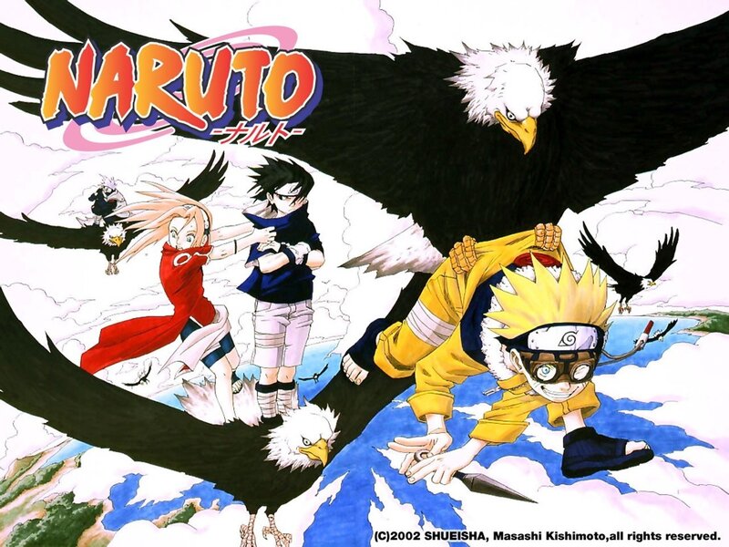Anime Characters on Eagles