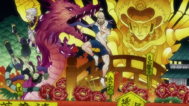 Anime Characters on Float