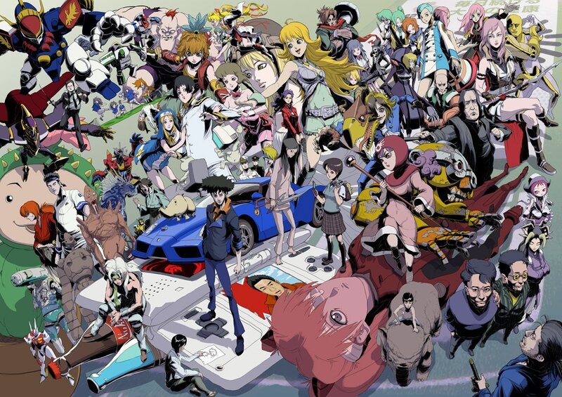 Anime Characters on Game Console