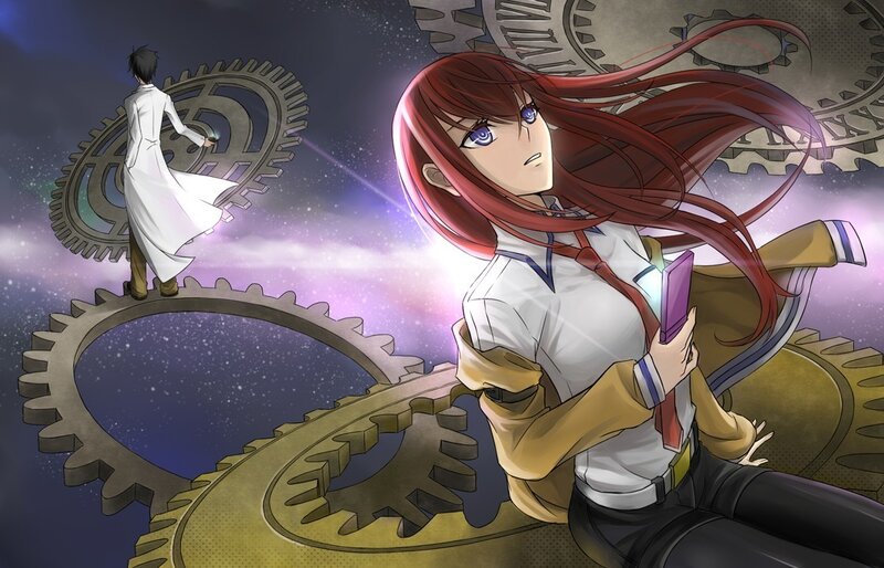 Anime characters on gears