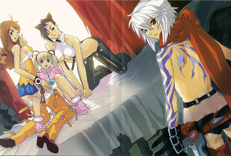 Anime Characters on Ground