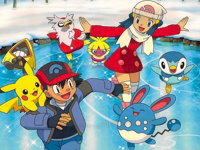 Anime Characters on Ice